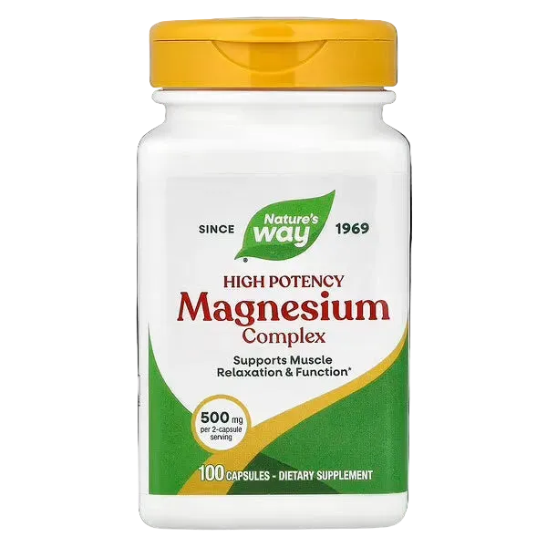 Complejo de Magnesio- 100 cap- Nature’s Way