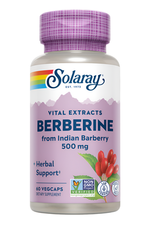 Berberine - Solaray -  60 vegcaps - 500 mg
