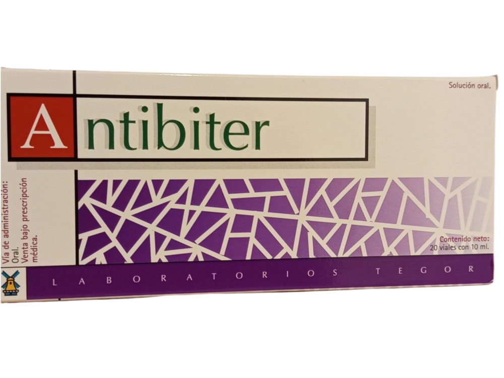 Antibiter- Tegor - 20 ampollas