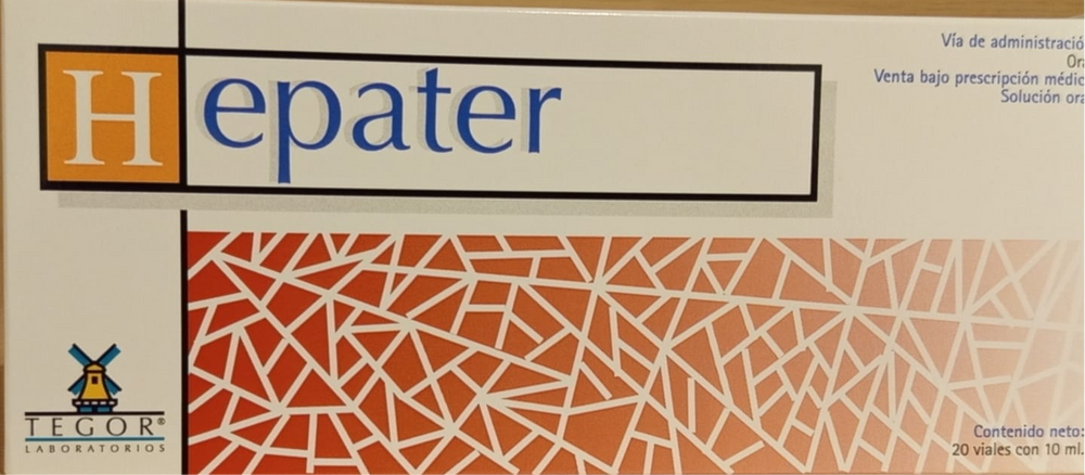 Hepater - Tegor - 20 ampollas