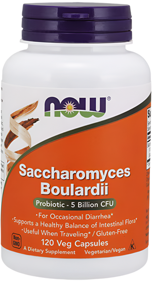 Saccharomyces Boulardii- Now- 120 caps