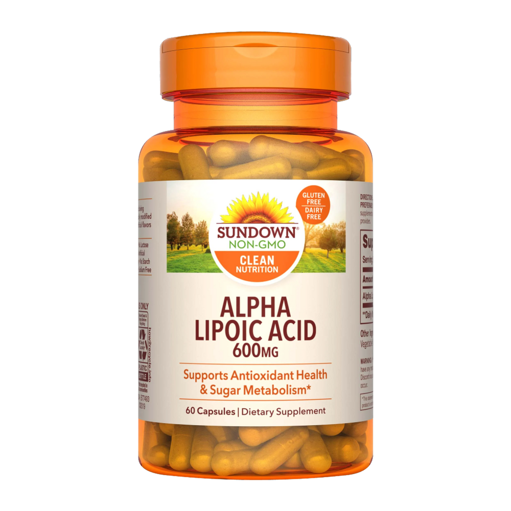 Alpha Lipoic Acid - Sundown - 60 Capsules