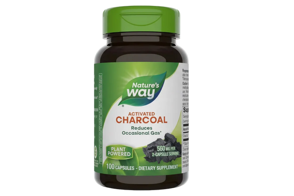 Carbón Activado- 100 cap- Nature’s Way