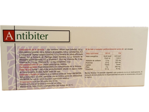 Antibiter- Tegor - 20 ampollas