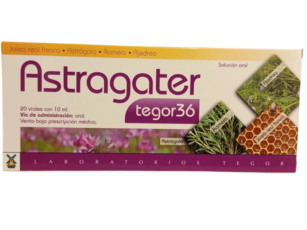 Astragater - Tegor - 20 ampollas