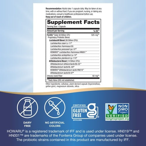 Forty daily - Natures Way-  50 billones - 30 capsulas