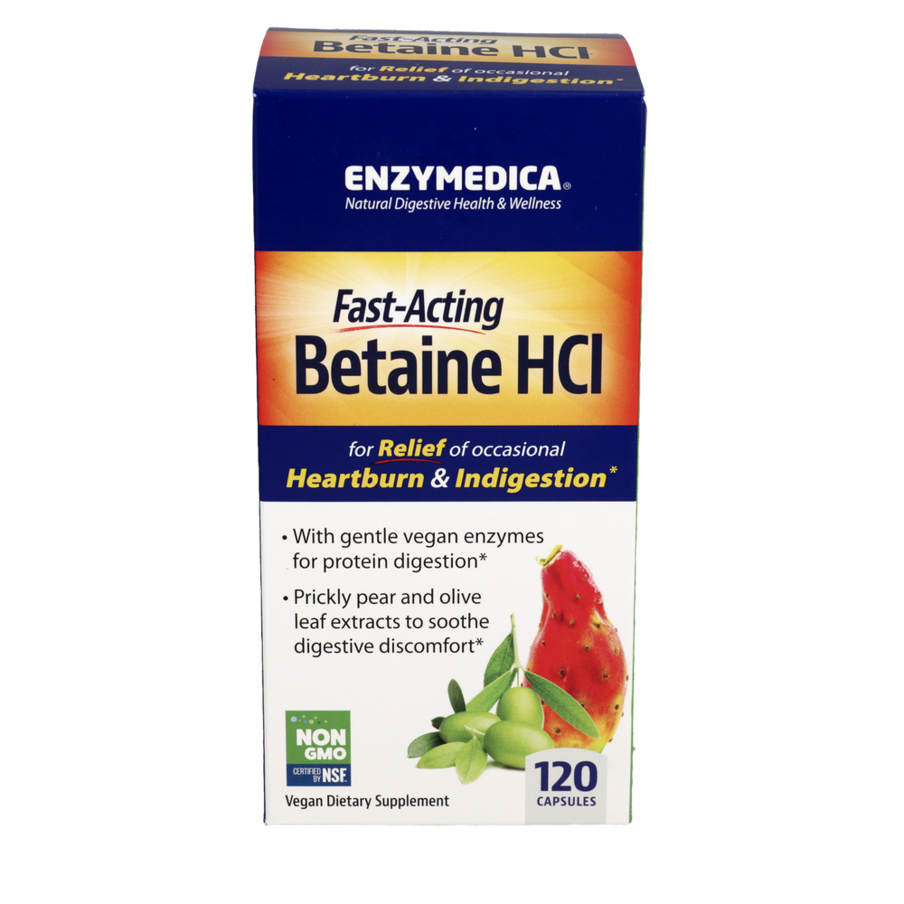 Enzimas digestivas con HCL- 120 cap- Enzymedica