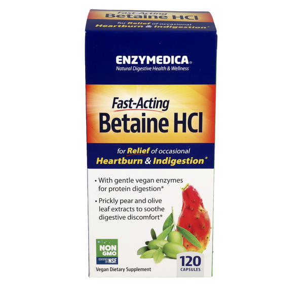Enzimas digestivas con HCL- 120 cap- Enzymedica