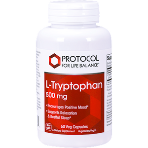 L-Tryptophan - Protol For Life Balance - 500 mg - 60 vegcaps