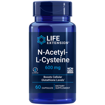 N-Acetyl-L-Cysteine - Life Extension - 600 mg - 60 vegcaps